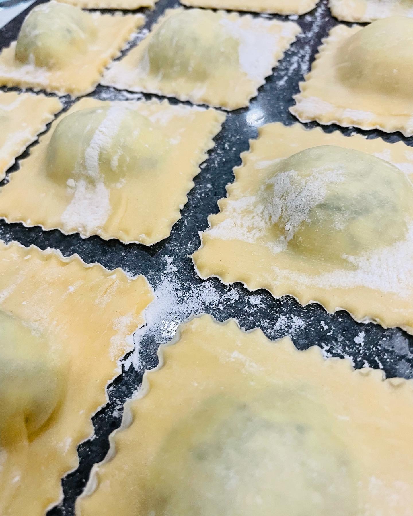 homemade ravioli squares